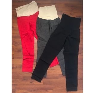 Motherhood Maternity Secret Fit Belly Skinny Pants